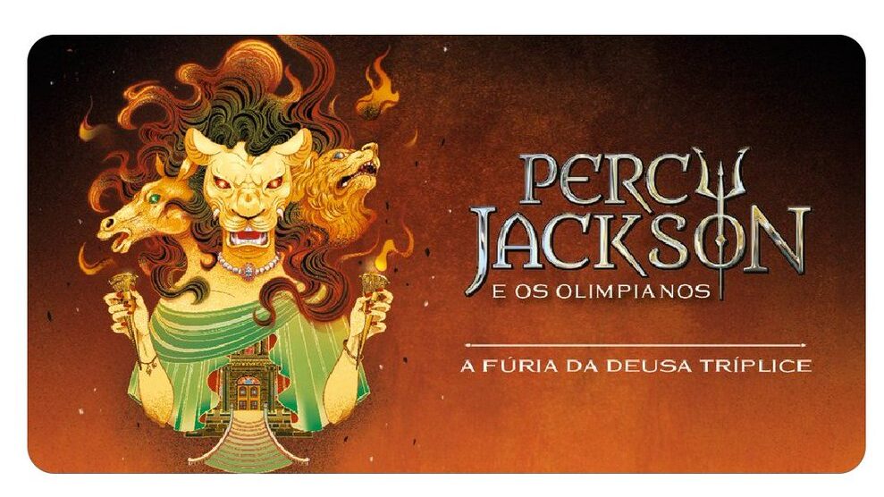 O novo livro de Percy Jackson chegou! A fúria da deusa tríplice